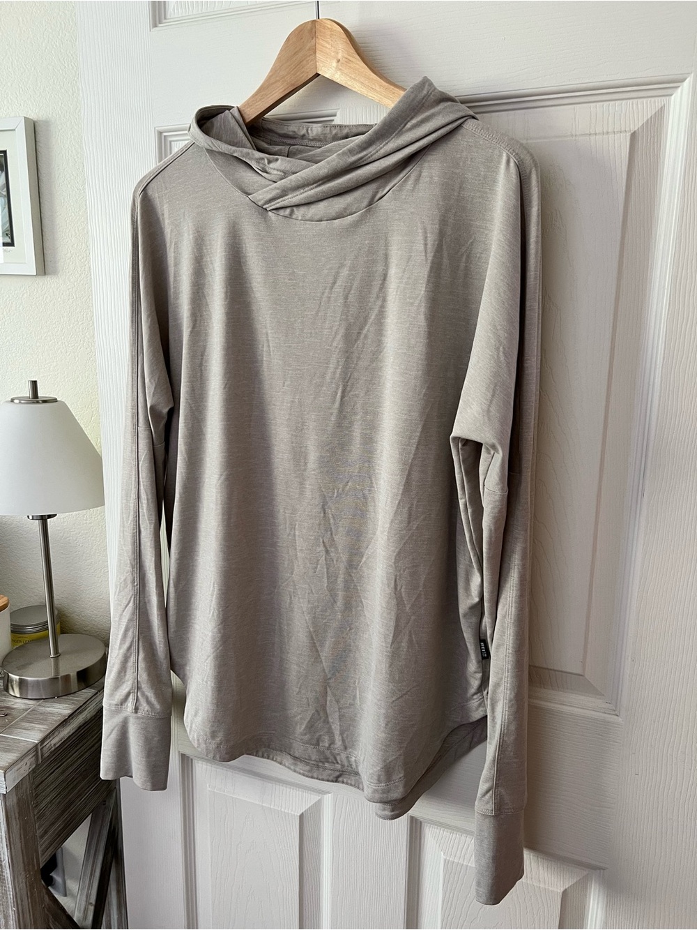 REI Sahara Shade Hoodie Women’s XL Light Gray